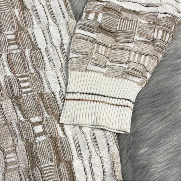 Vintage Bachrach 90s Cotton Acrylic Knit Sweater - Picture 6 of 12